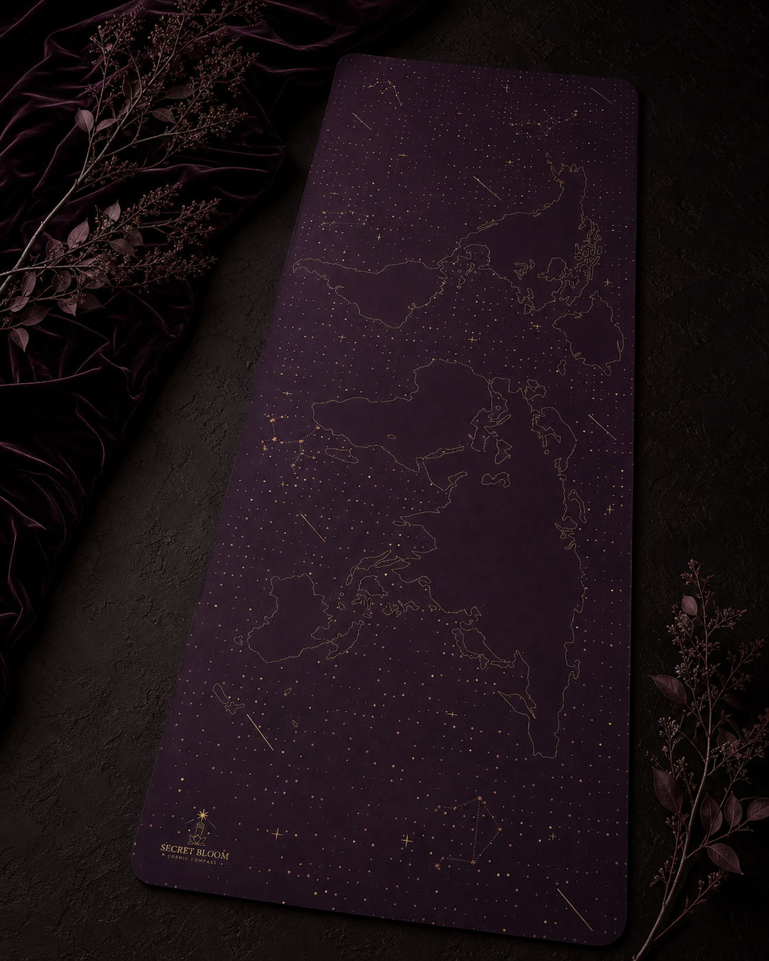 Cosmic Compass in Cosmic Plum